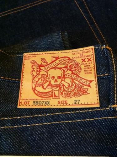 skull jeans 5507XX